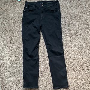 7 for All mankind Kimmie crop jeans